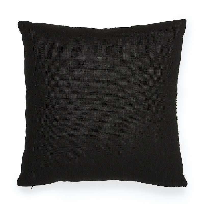 Hendrix Embroidery Pillow | Black