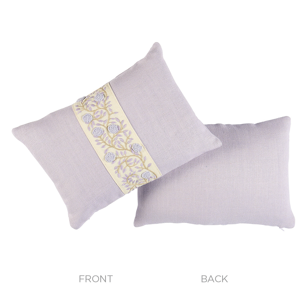 Ashoka Pillow | Lilac & Cream