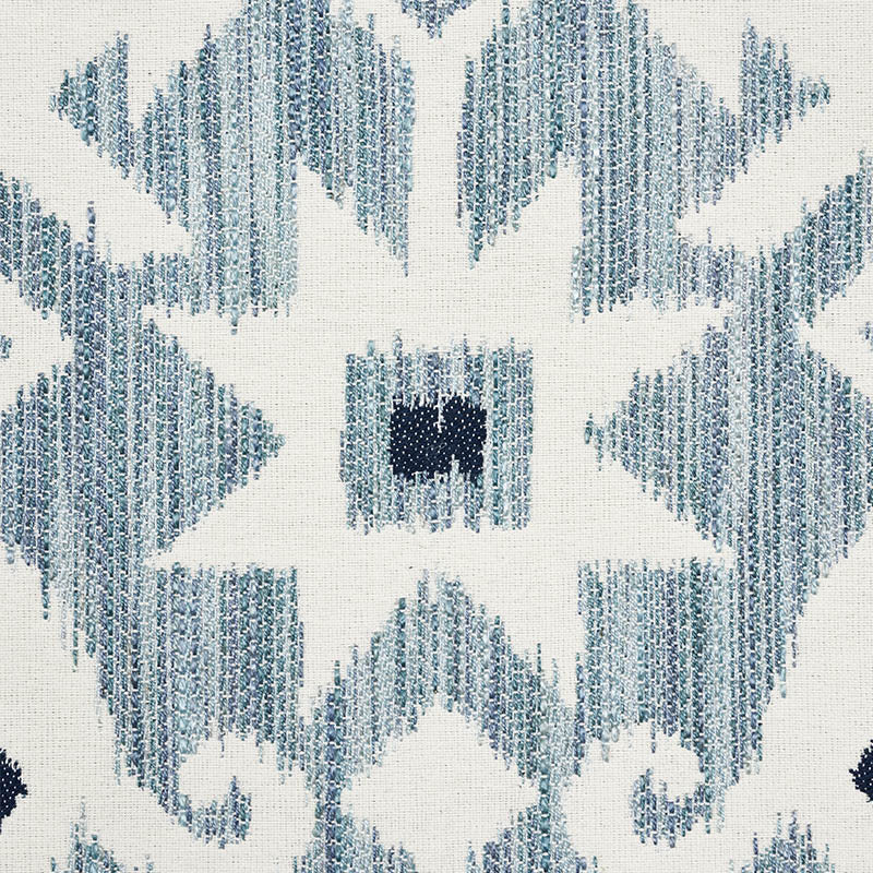 Crusoe Ikat Pillow | Sky