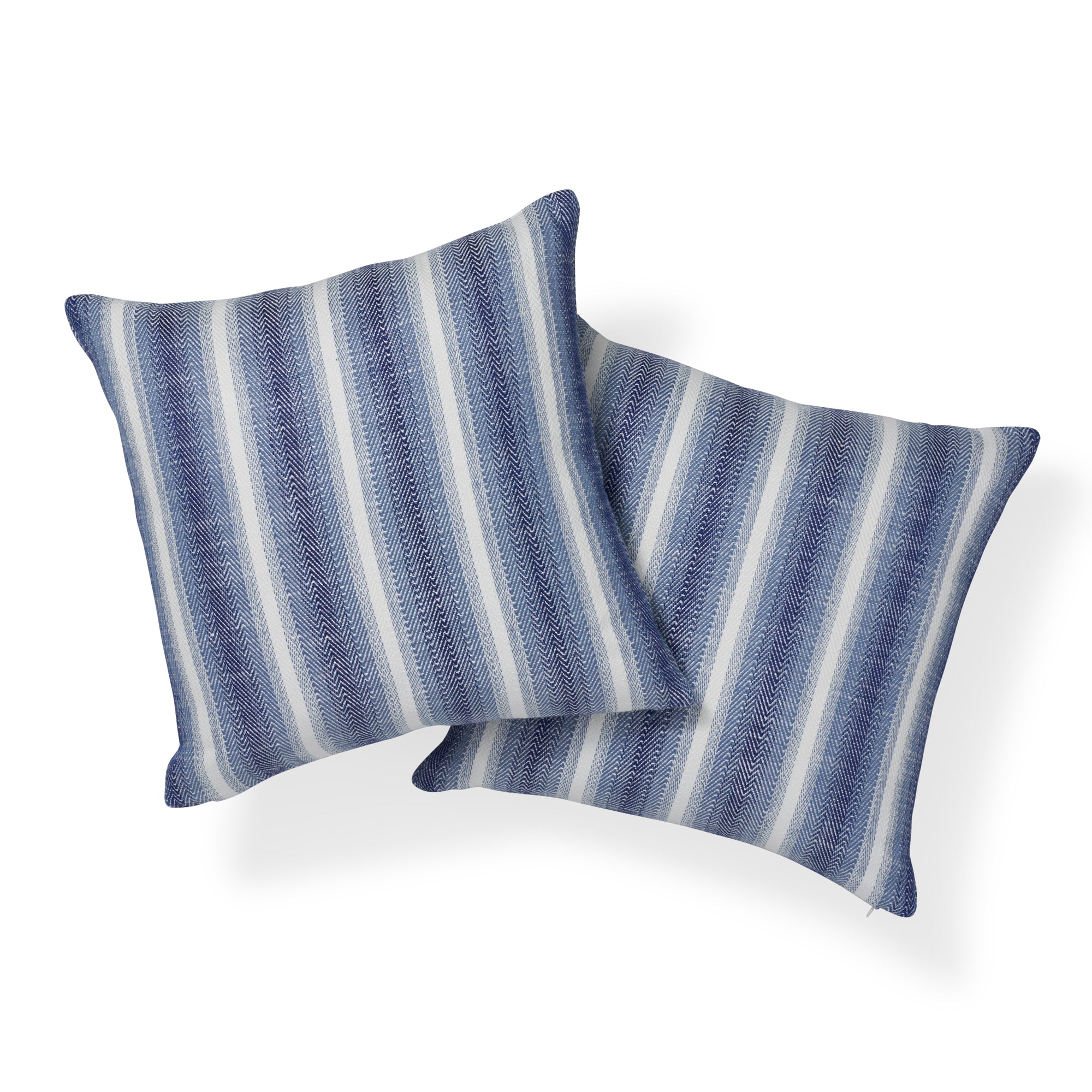 Colada Stripe Pillow | Blue & White