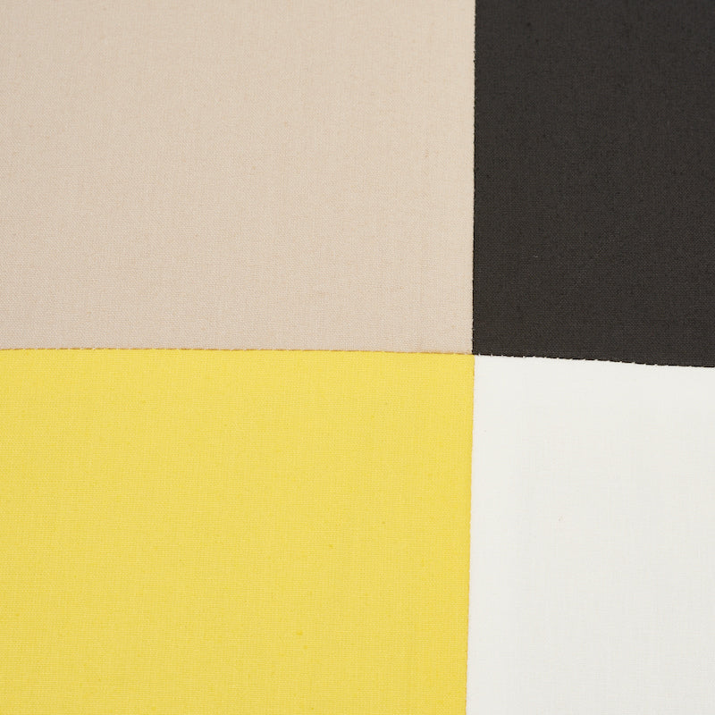 Cecil Cotton Chintz Pillow | Yellow With Neutrals