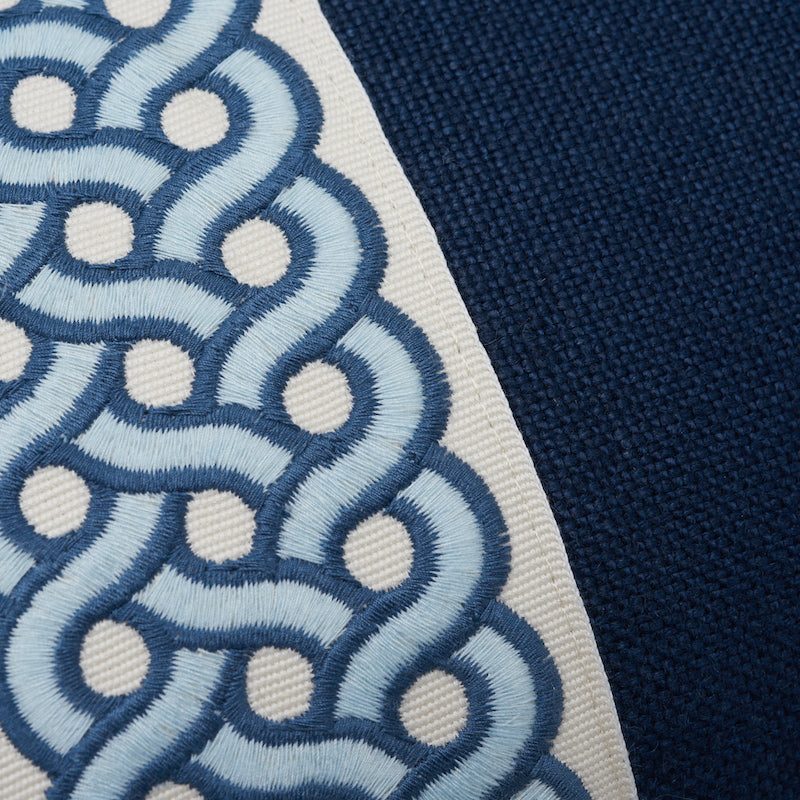 Mandeville Pillow | Indigo and Pacific