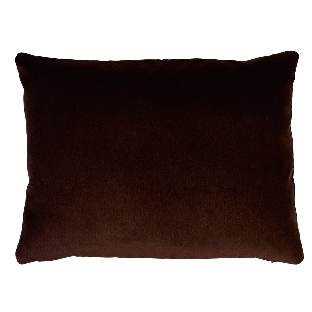 Marion Velvet Pillow | Sepia