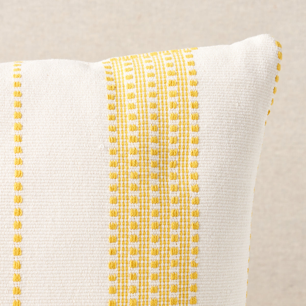 Lubeck Stripe Pillow | Yellow
