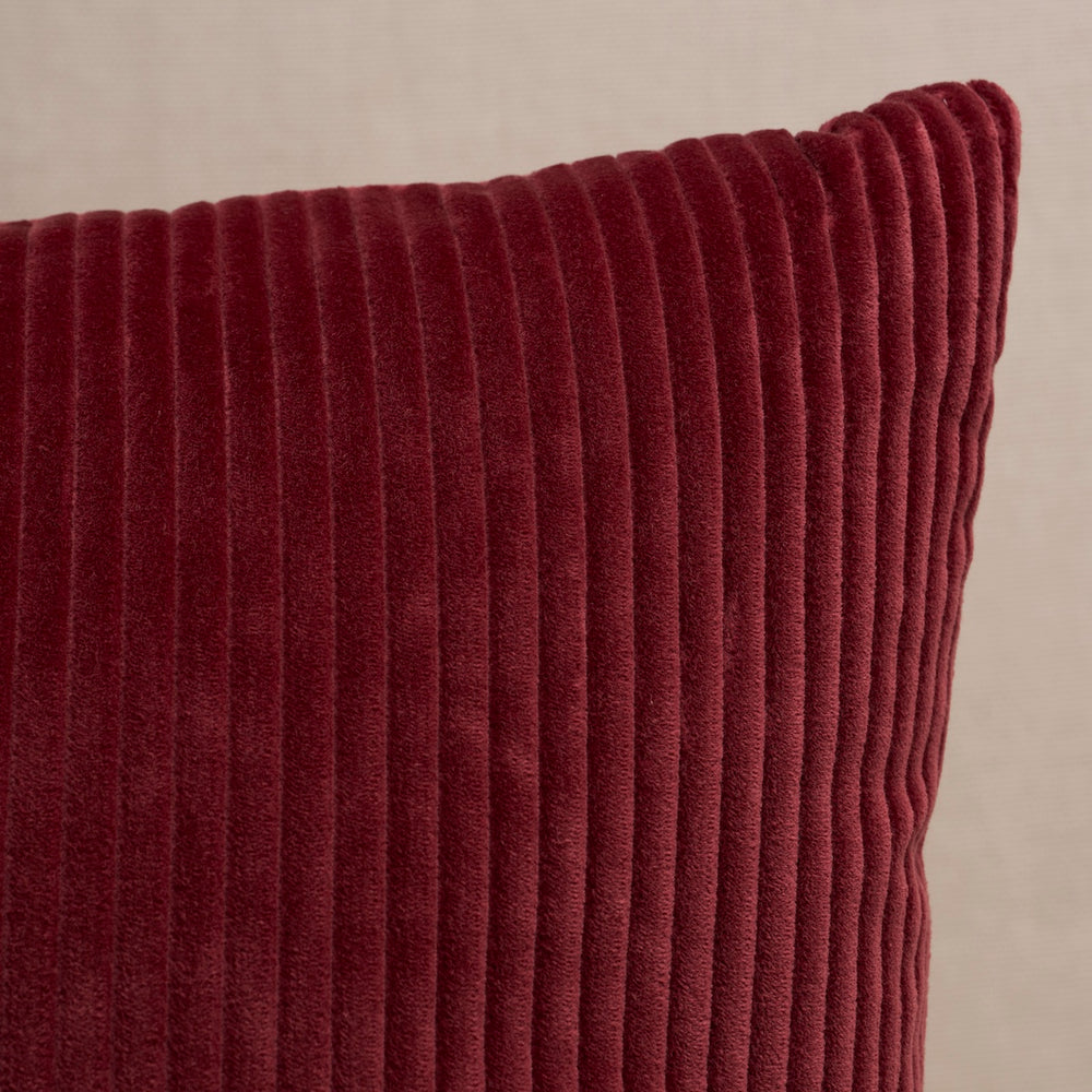 Wyatt Corduroy Pillow | Merlot
