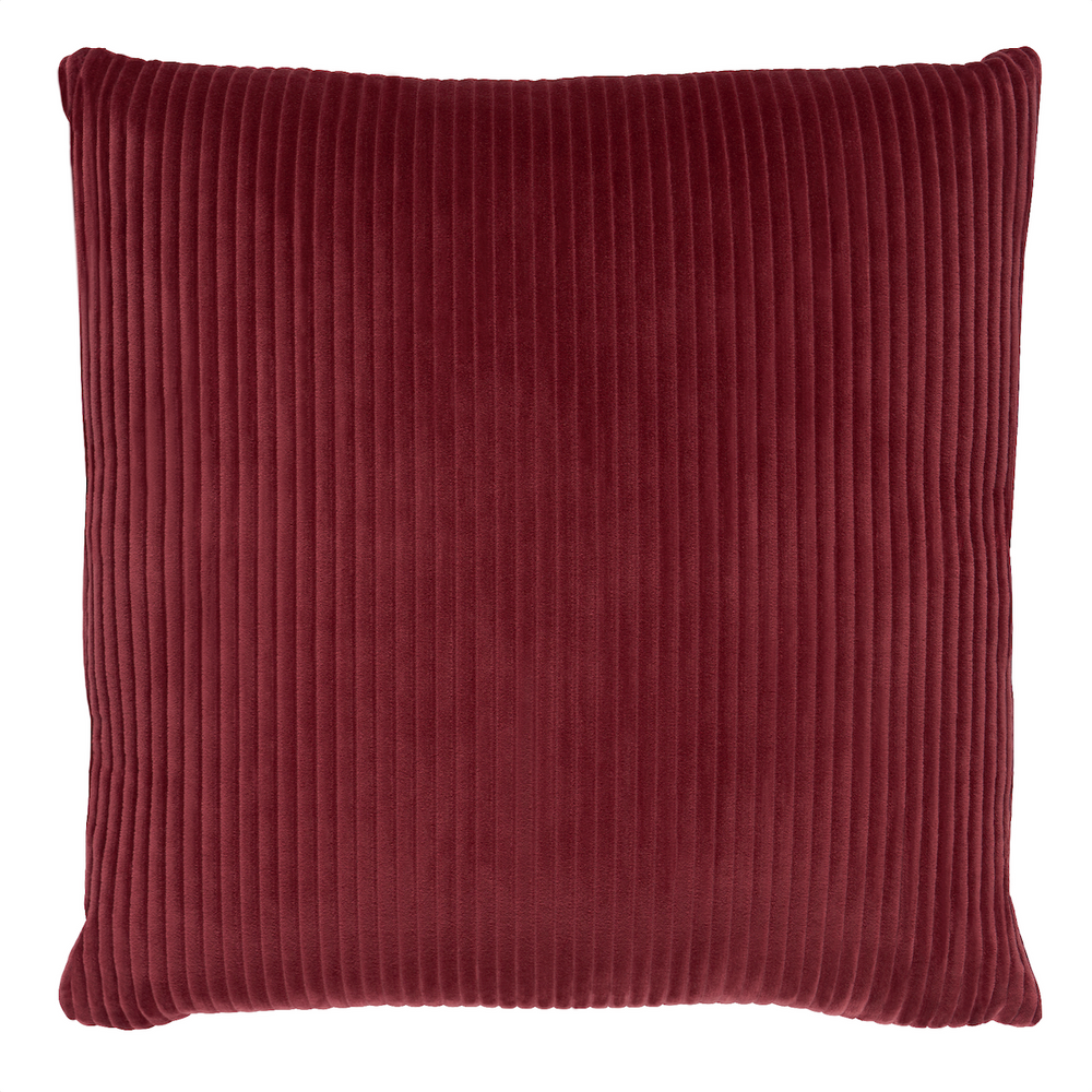 Wyatt Corduroy Pillow | Merlot