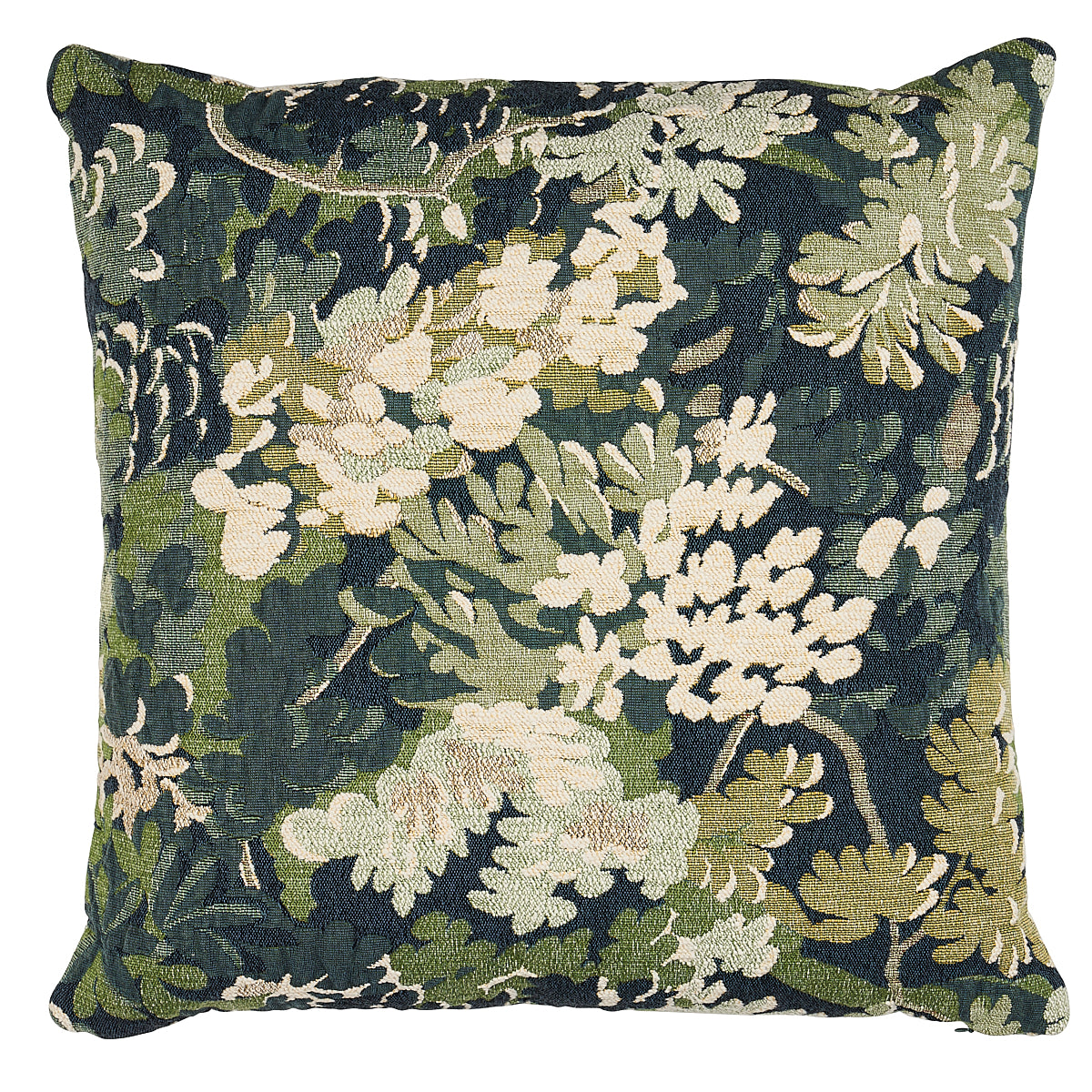 Verdure Tapestry Pillow | Peacock