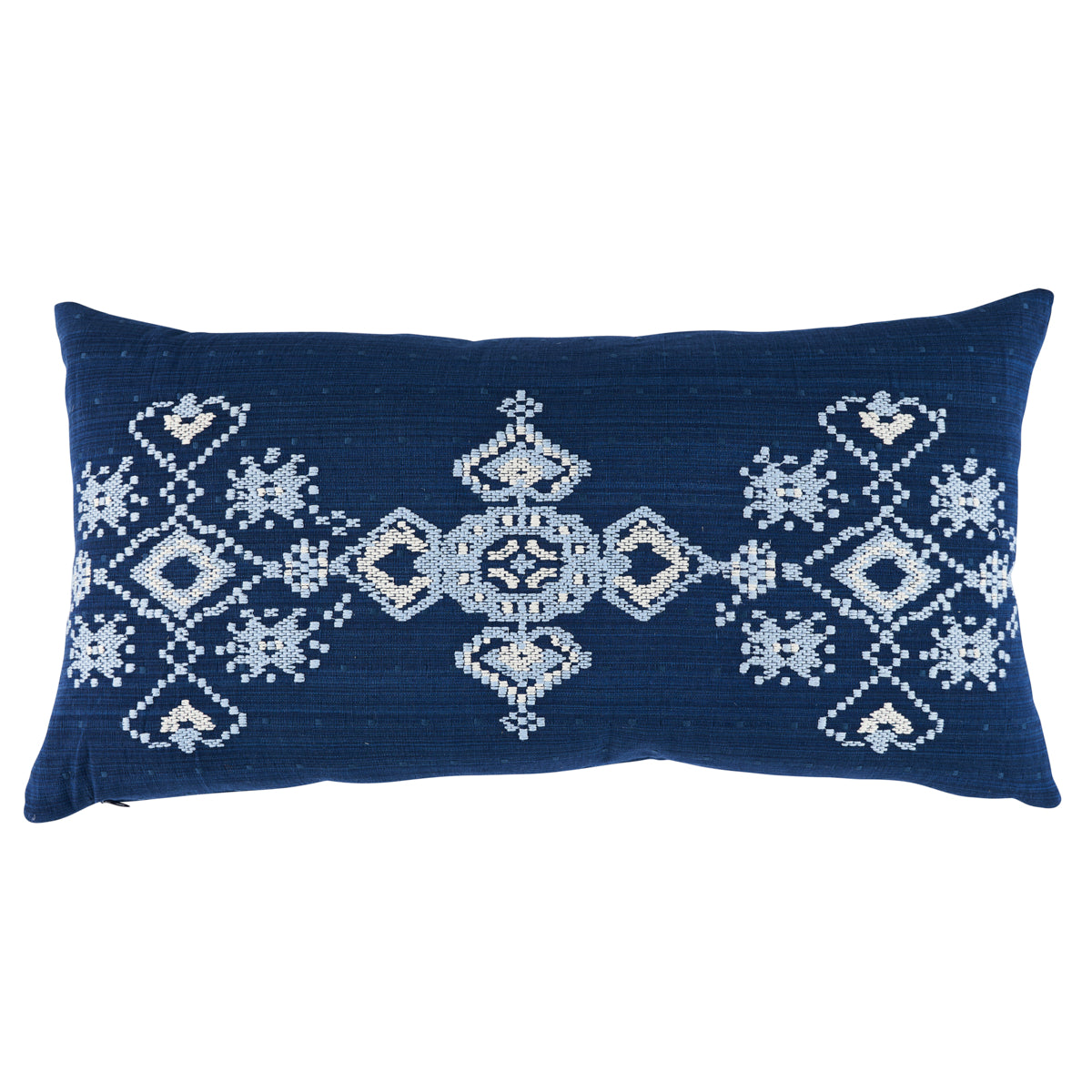 Nadira Embroidery Pillow | Indigo