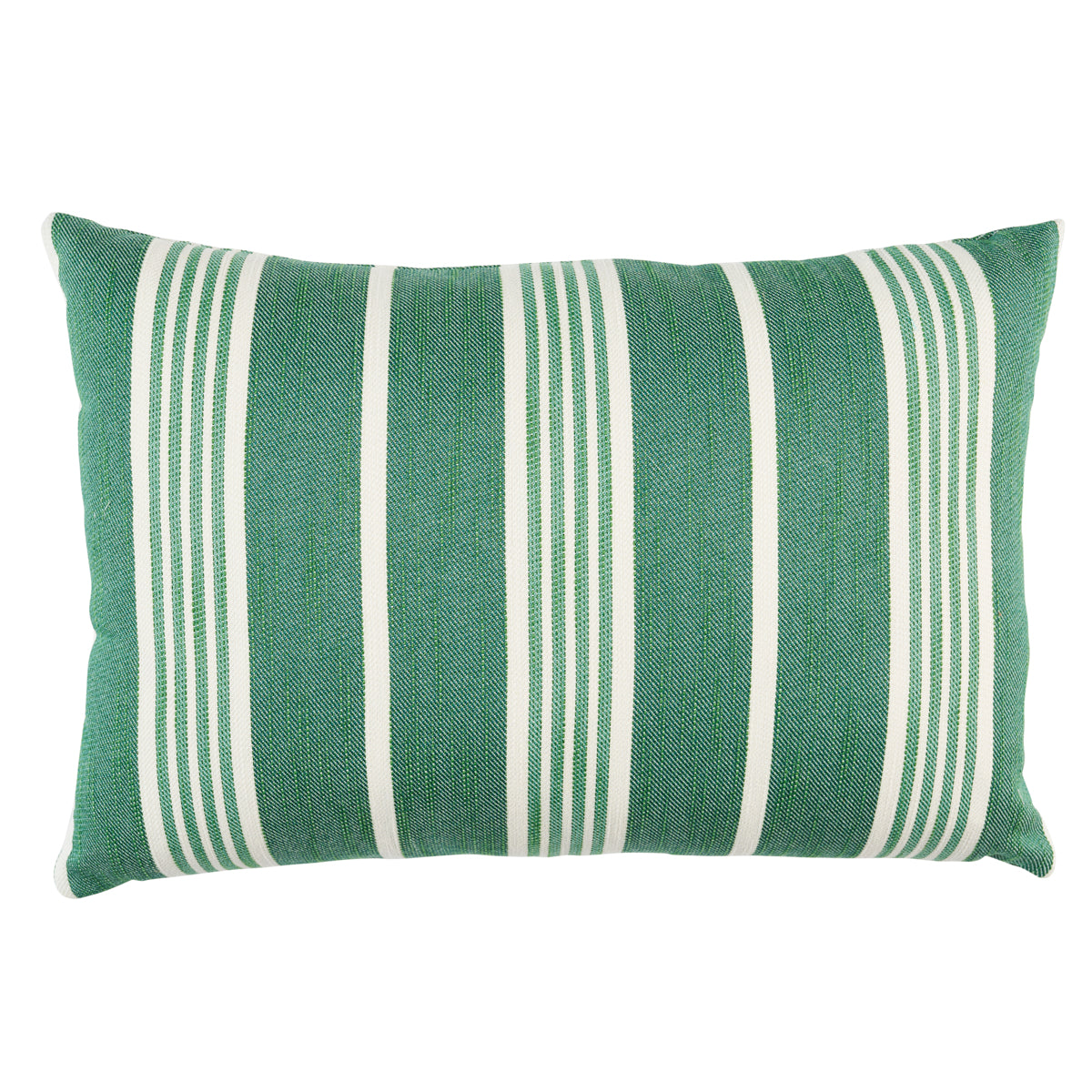 Hampton Stripe I/O Pillow | Emerald