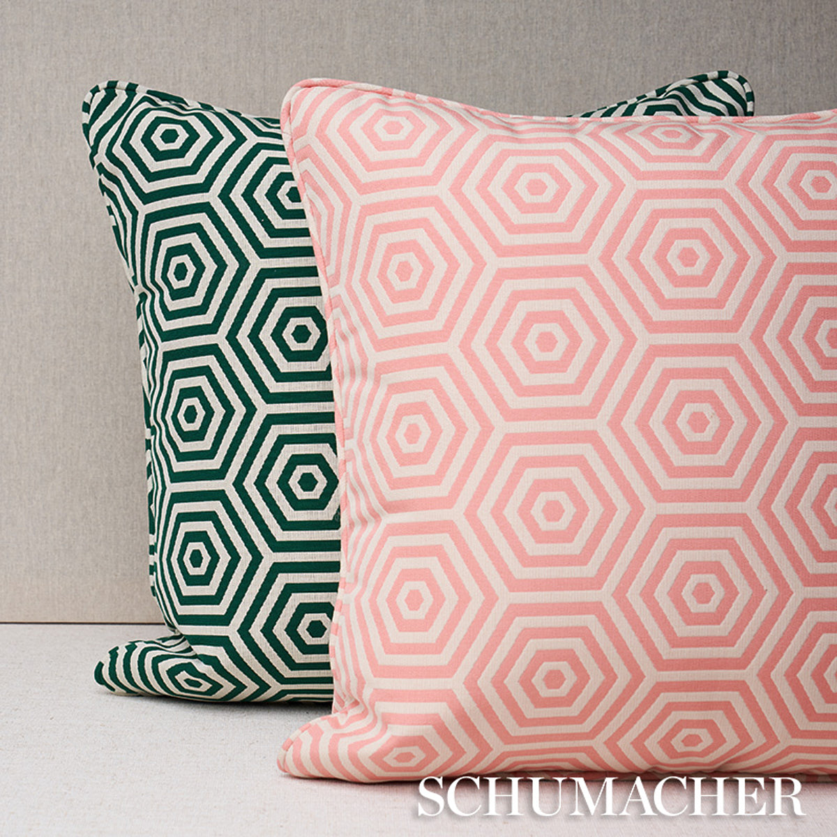 Bees Knees I/O Pillow | Emerald