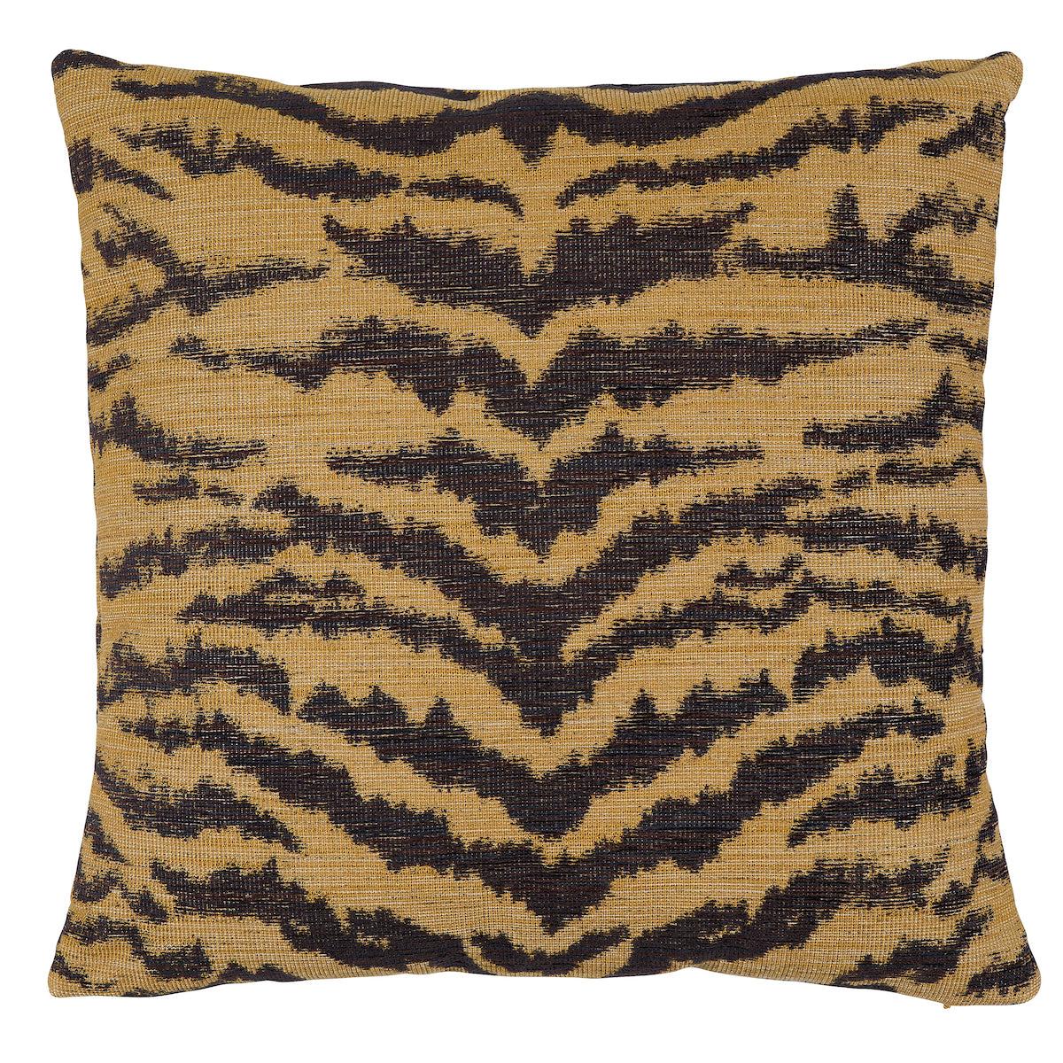 Shivalik Hills Tiger Pillow | Gold