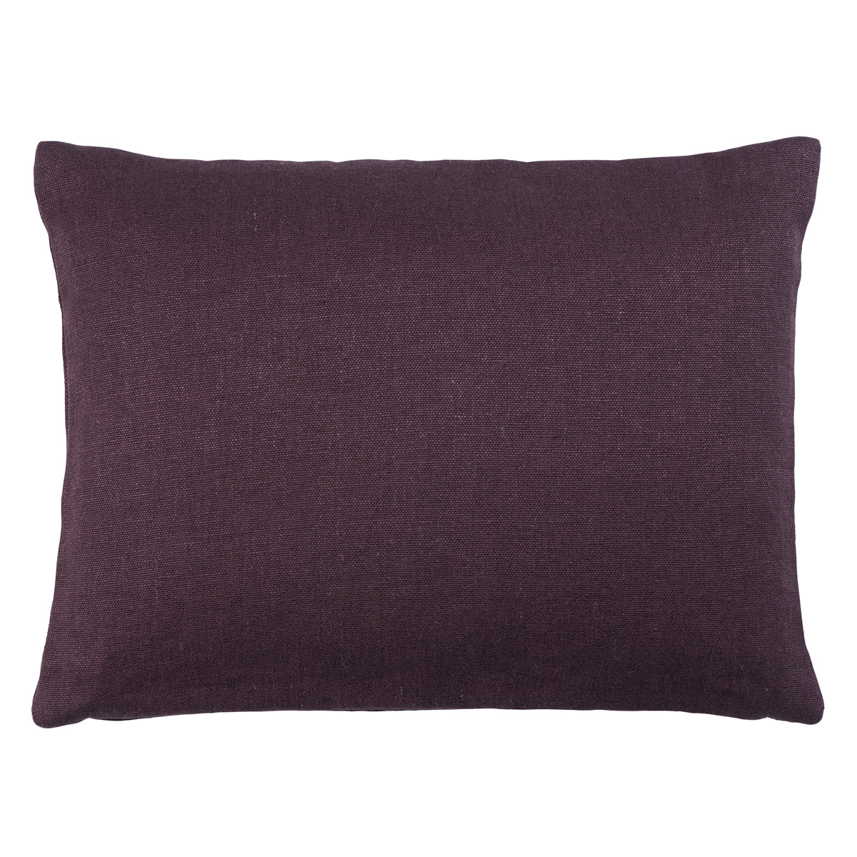 Jumi Stonewashed Linen Pillow | Aubergine