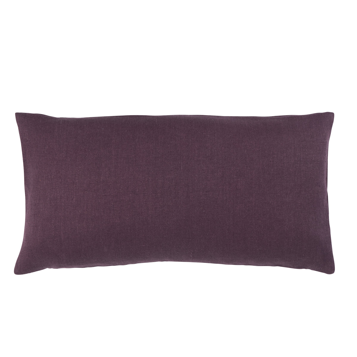 Jumi Stonewashed Linen Pillow | Aubergine