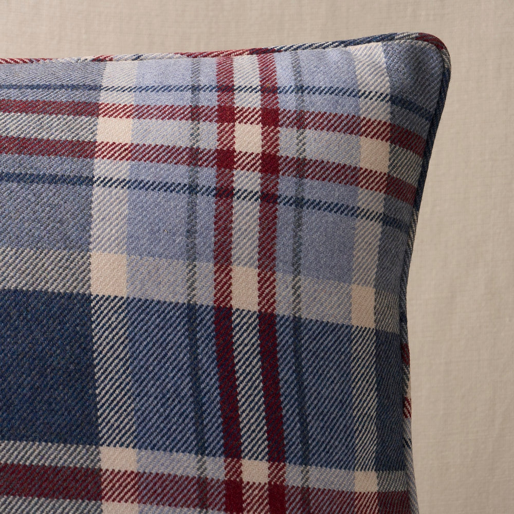 Harris Merino Plaid Pillow | Americana