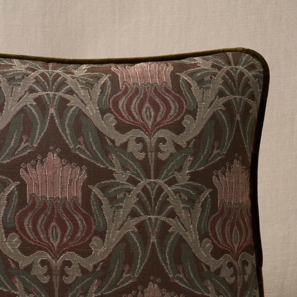 Rowallan Trellis Pillow | Chocolate