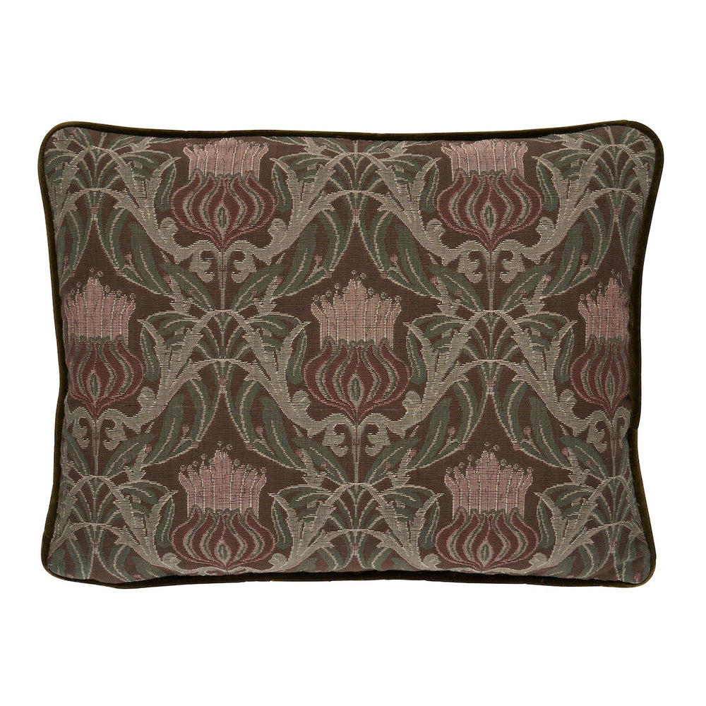 Rowallan Trellis Pillow | Chocolate