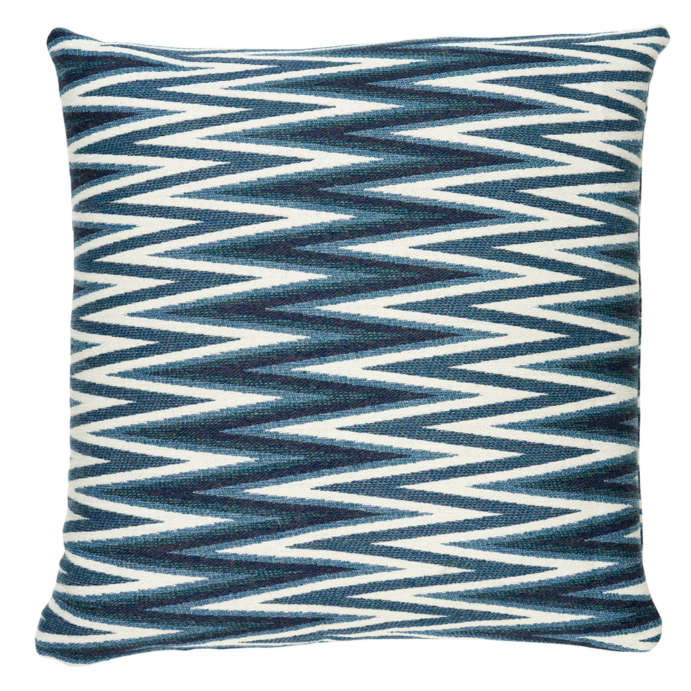 Wedge Weave Pillow | Blue