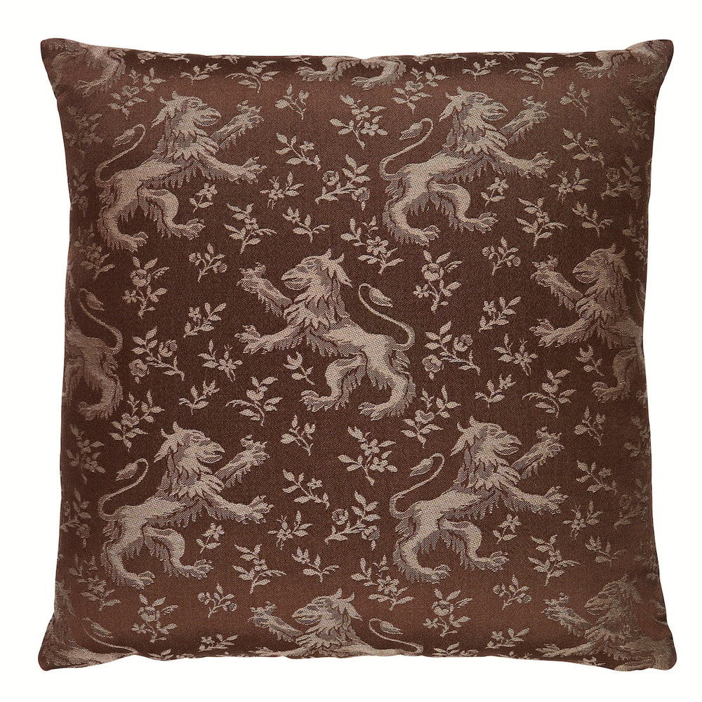 Ewan's Beasts Pillow | Brown