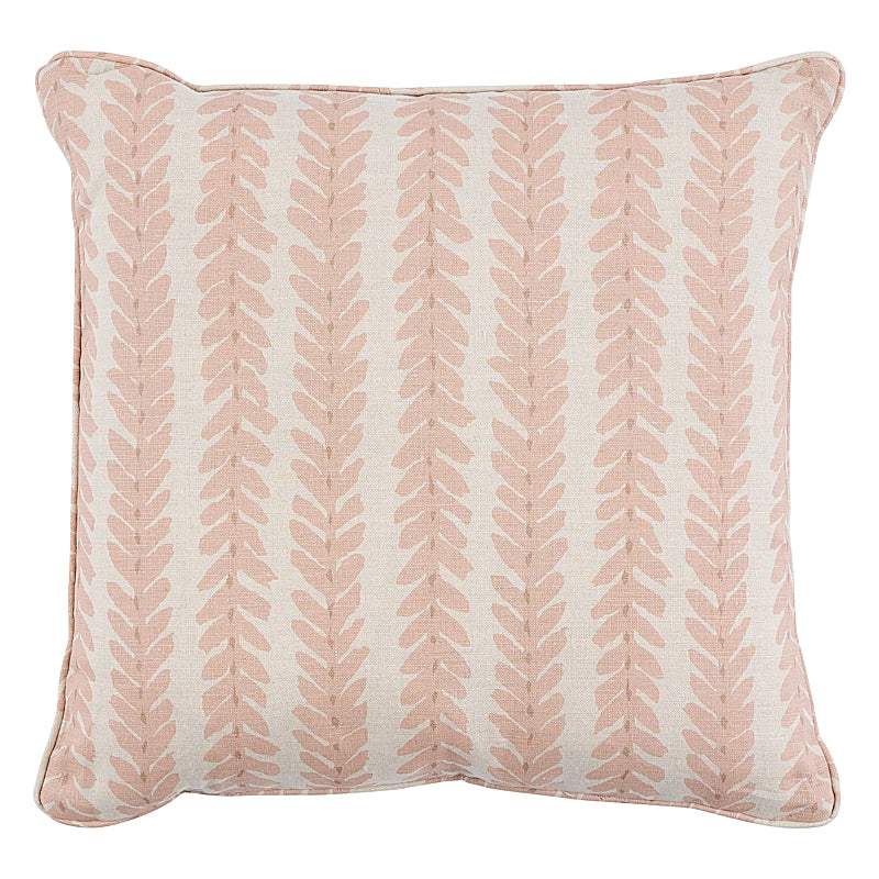 Woodperry Pillow | Pink & Natural