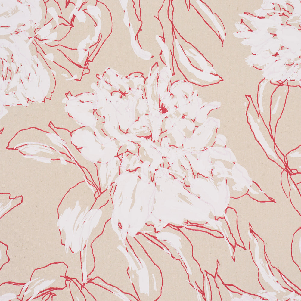 Peony Silhouette | Red