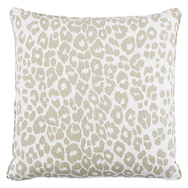 Iconic Leopard Pillow | Linen