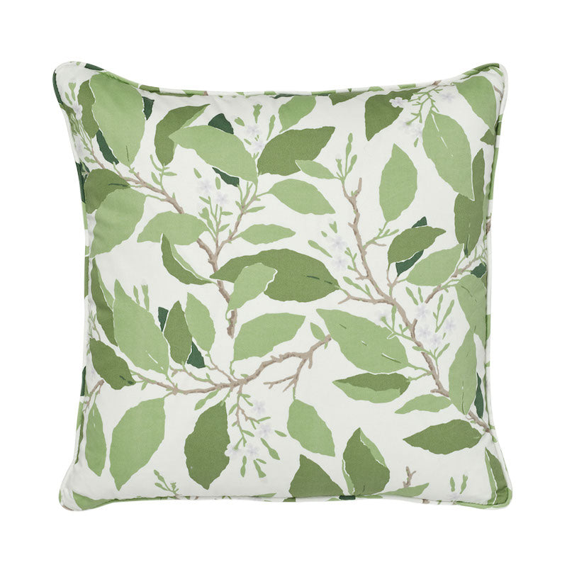 Dogwood Leaf Pillow | Ivory