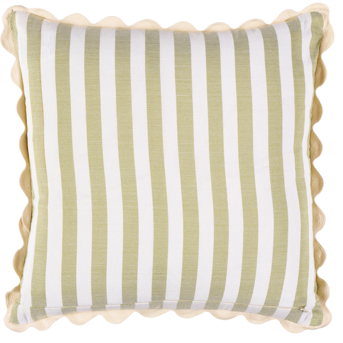 Woven Stripe 20" Pillow | Khaki